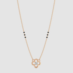 CloverQuint Diamond Mangalsutra