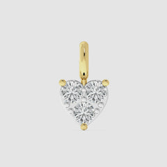WhisiHeart Diamond Charm