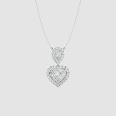 Cor Amore Solitaire Pendant