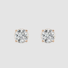 Starlight Orb Solitaire Studs